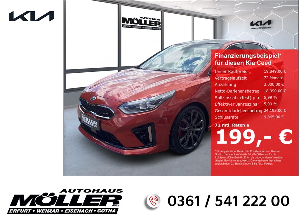 Bild des Angebotes Kia Ceed GT 1.6T DCT7 Glasdach Memory ACC Kamera JBL