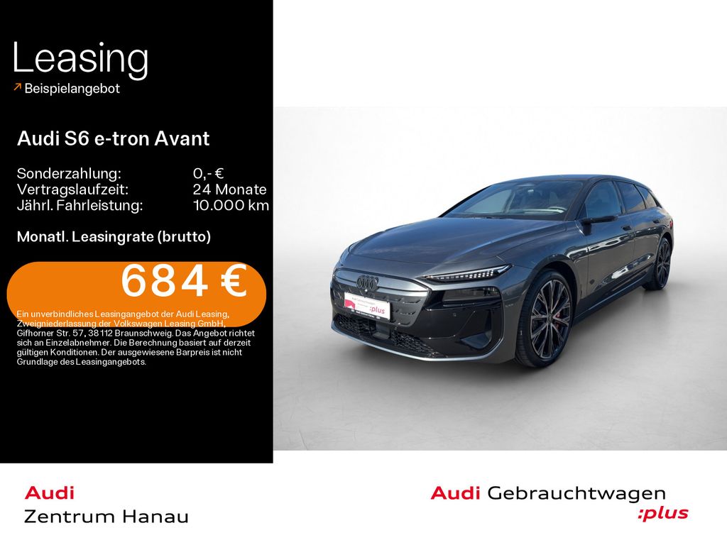 Bild des Angebotes Audi S6 Avant e-tron*EDITION-ONE-GREY*MATRIX*STHZG*HU