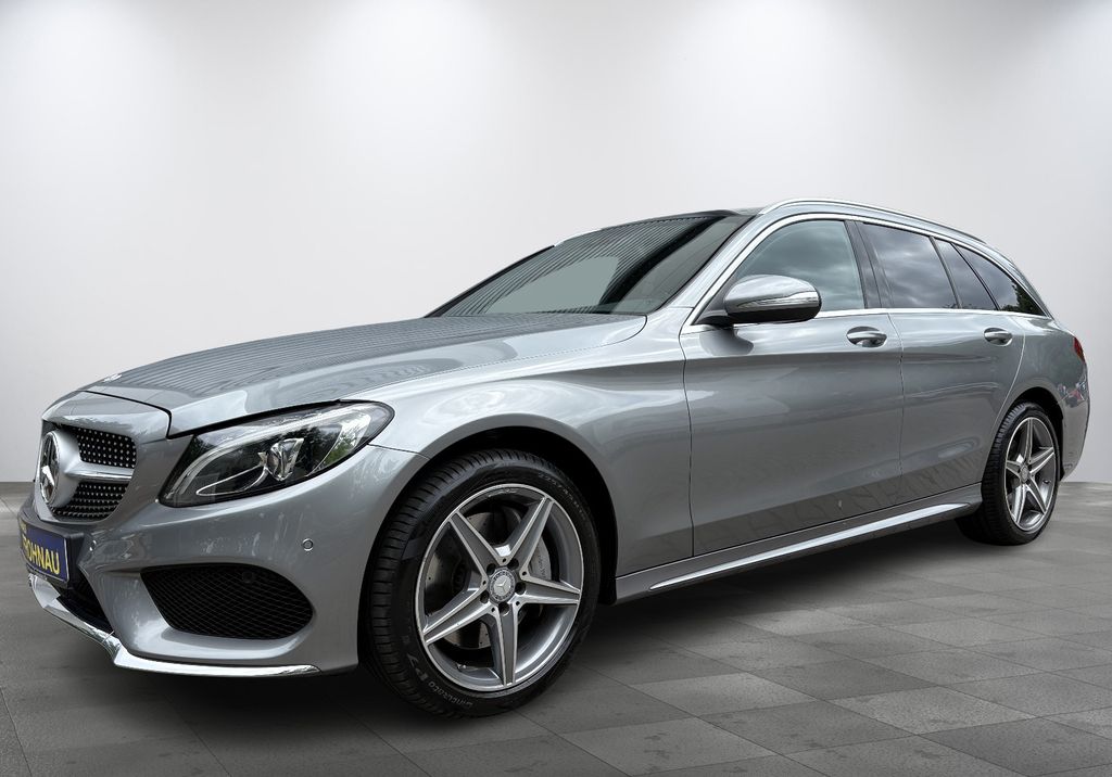 Bild des Angebotes Mercedes-Benz C 250 T AMG Pano 18"Alu Towinkel PDC Vollleder