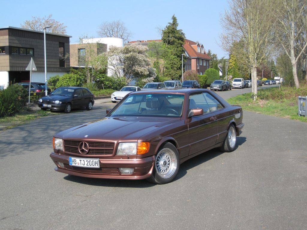 Bild des Angebotes Mercedes-Benz schönes C126-Coupe (500 SEC) in Manganbraun