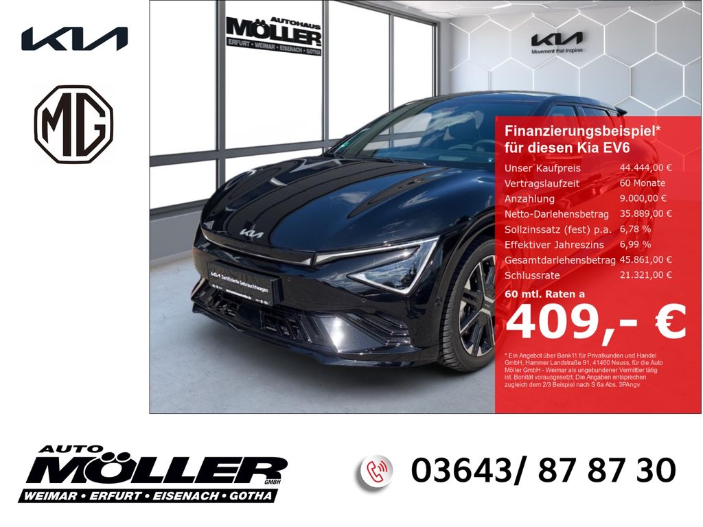 Bild des Angebotes Kia EV6 PE 84 GT-Line Drive Tech Glasdach WP Sound D