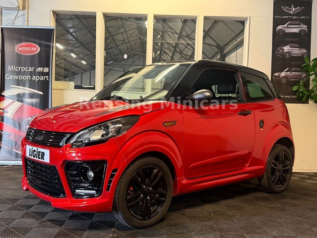 Bild des Angebotes Ligier JS50L Sport Red Klima Mopedauto Microcar 45 KM