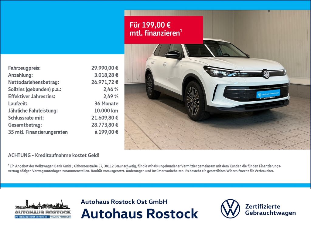 Bild des Angebotes Volkswagen Tiguan Goal 1.5 eTSI DSG NAVI KAM ACC