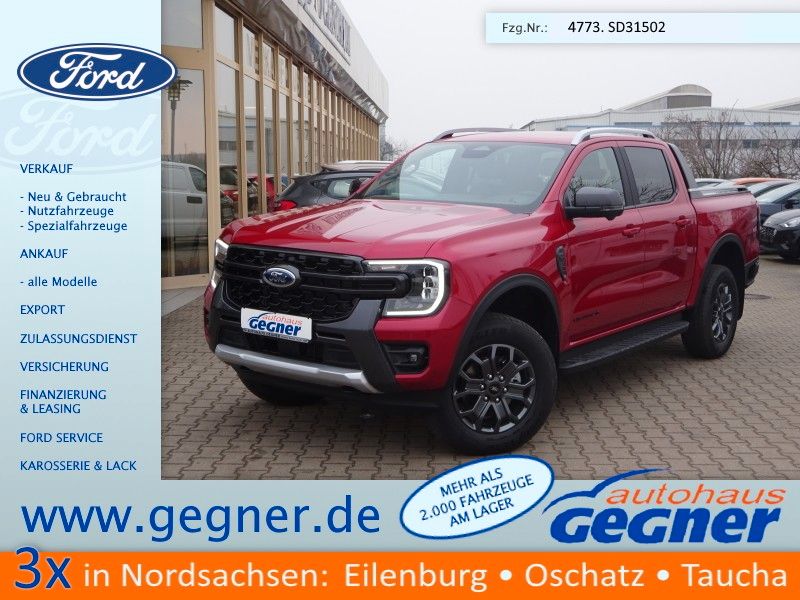Bild des Angebotes Ford Ranger Wildtrak 4x4 DoKa AT el.Rollo AHK iACC