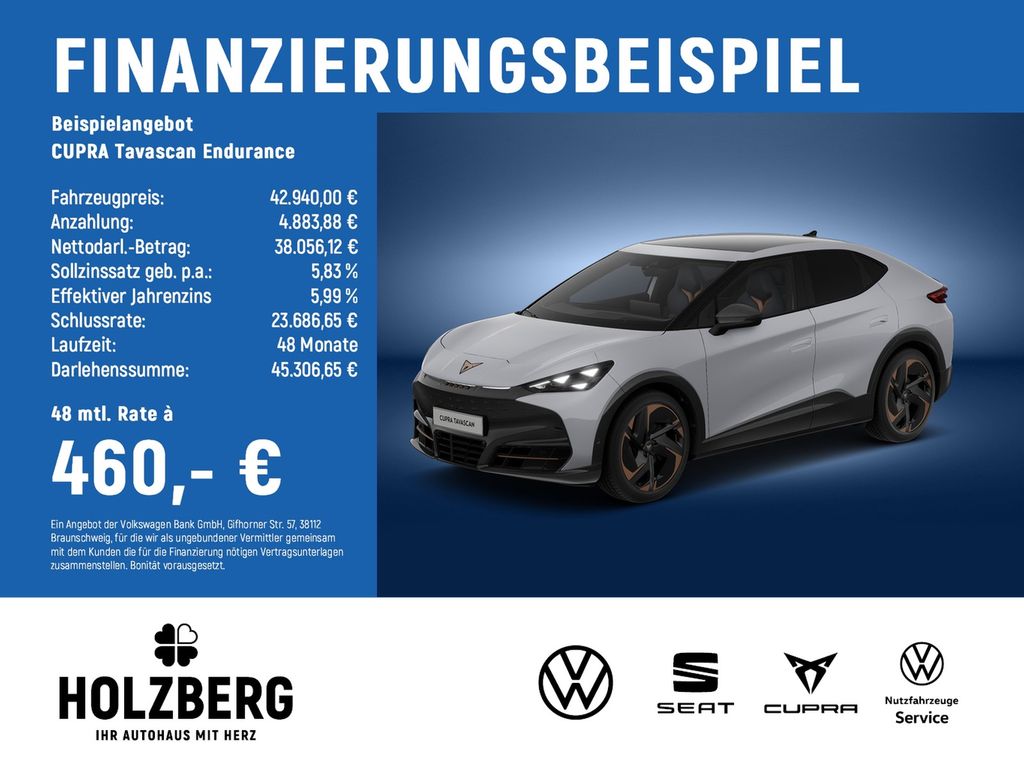 Bild des Angebotes Cupra Tavascan Endurance ADRENALINE