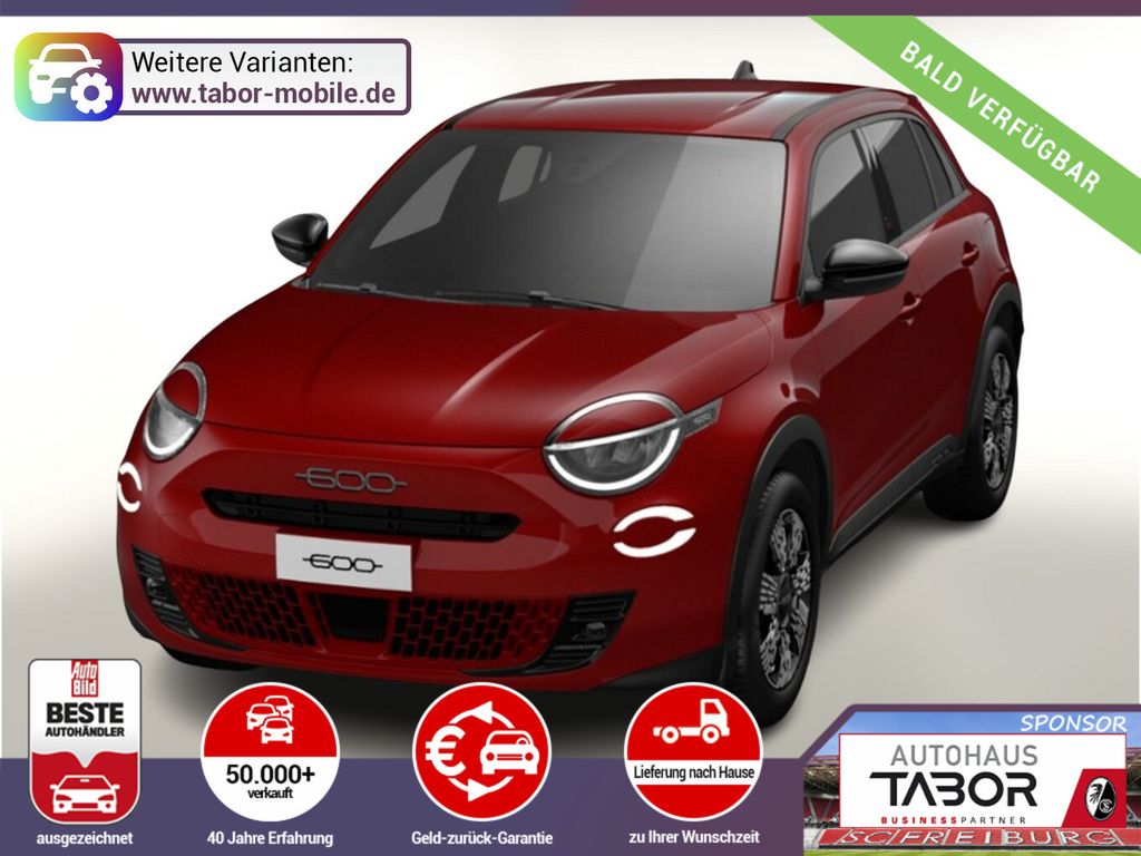 Bild des Angebotes Fiat 600 Hybrid SHZ Keyl Nav Kam 2xPDC LED UVP-33%*