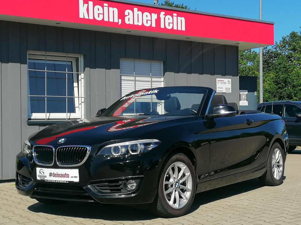 Bild des Angebotes BMW 218i A Cabrio Advantage*LRH*Navi*HiFi*SHZ*PDC*