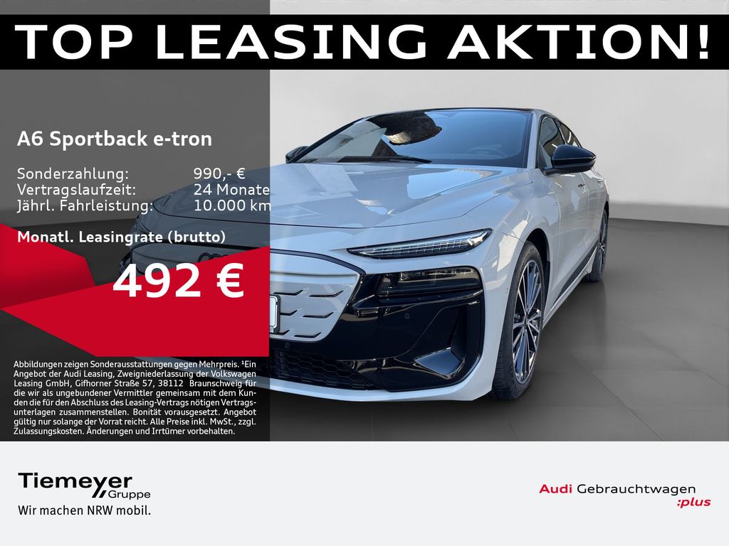 Bild des Angebotes Audi A6 Sportback e-tron 2x S LINE PANO LUFT 360° BuO