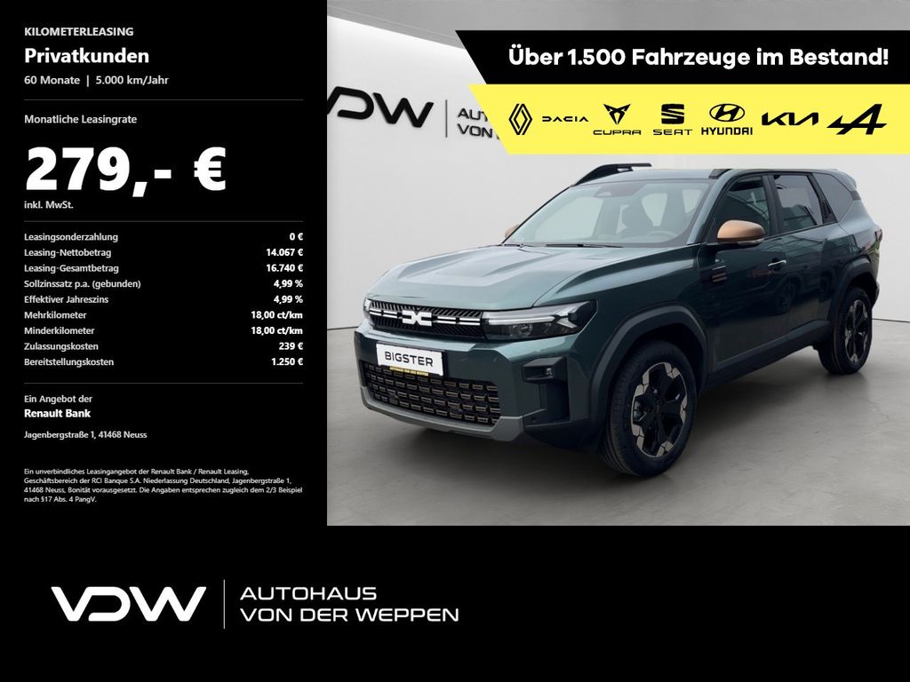 Bild des Angebotes Dacia Bigster Extreme mild hybrid-G 140 auto