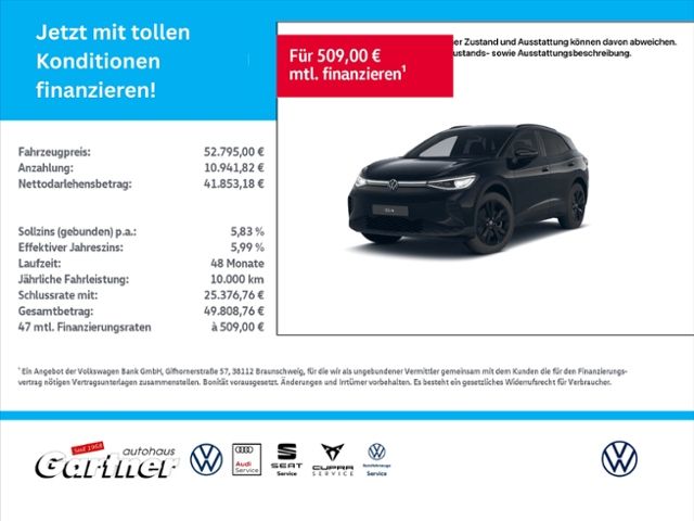 Bild des Angebotes Volkswagen ID.4 PRO IQ.DRIVE BLACK EDITION INNOVISION AHK