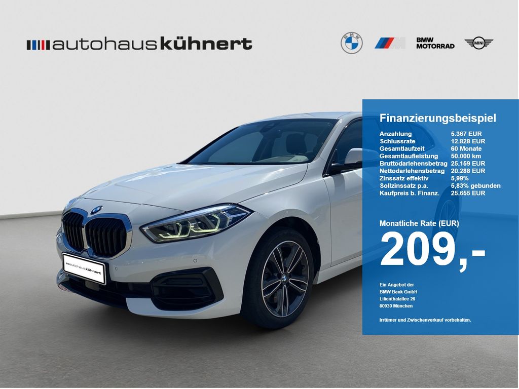 Bild des Angebotes BMW 120i Aut. Sport Line LED/SpurAss/HiFi/Tempomat