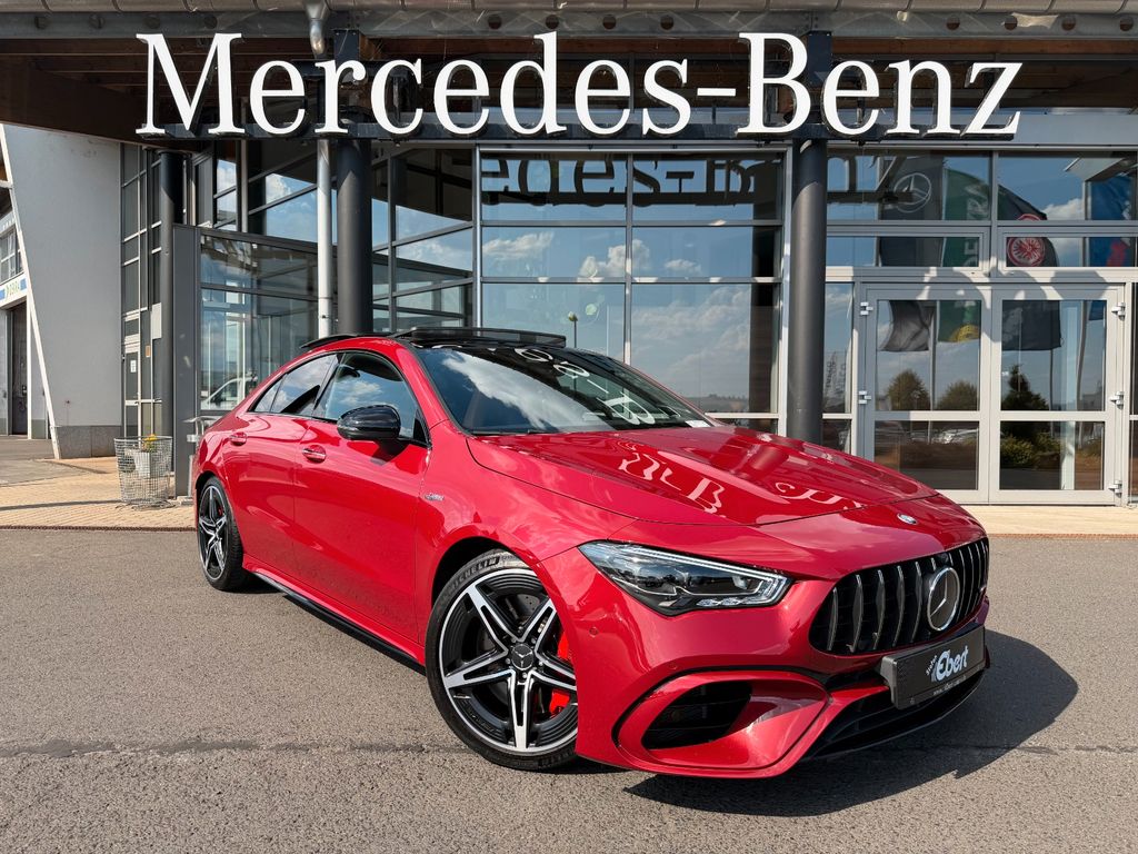 Bild des Angebotes Mercedes-Benz CLA 45 S AMG+Pano+Burm+Memory+Distr+HUD+360