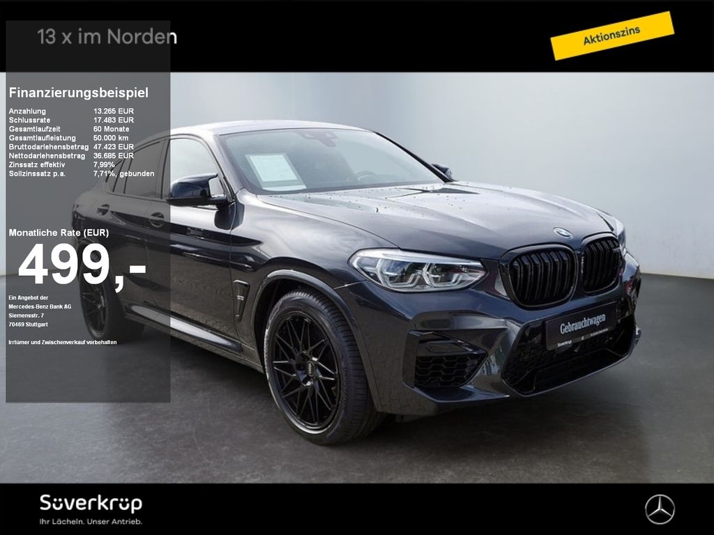 Bild des Angebotes BMW X4 M Competition AHK Pano Harman Navi HUD Kamer