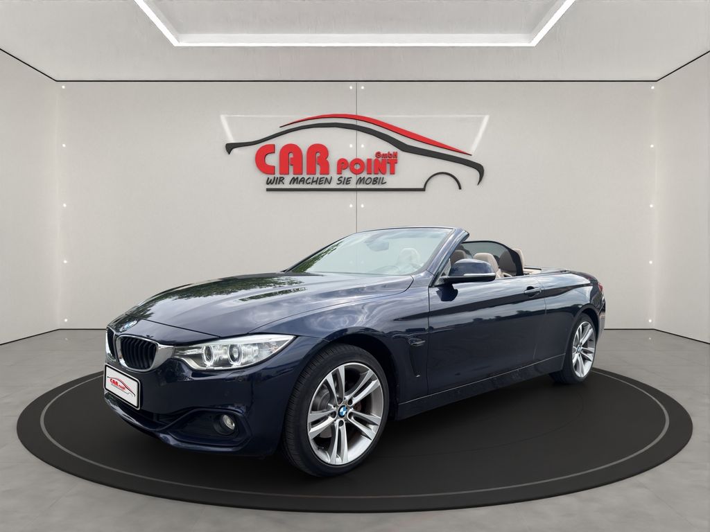 Bild des Angebotes BMW 428i xDRIVE CABRIO AUTOMATIK APPLE HEAD UP LEDER