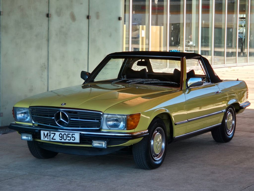 Bild des Angebotes Mercedes-Benz SL 450 2.Hand Sehr schön in seltenem Mimosengelb