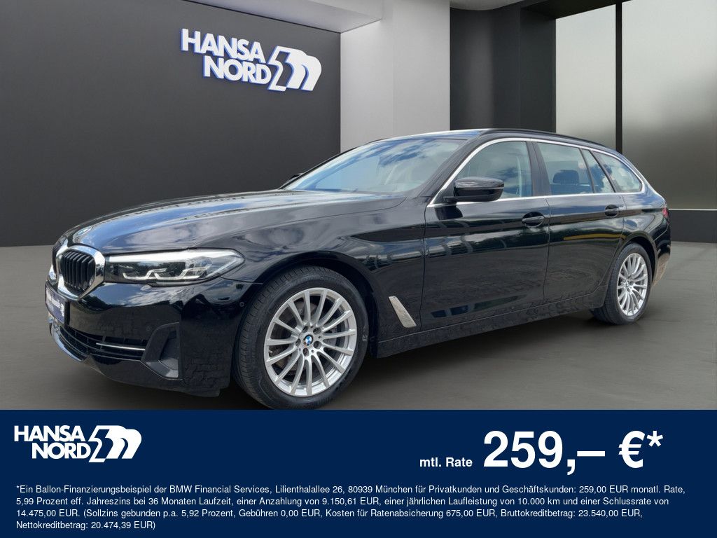 Bild des Angebotes BMW 520d T. LED NAVI HUD PANO SPORTSITZ PDC 18" AHK