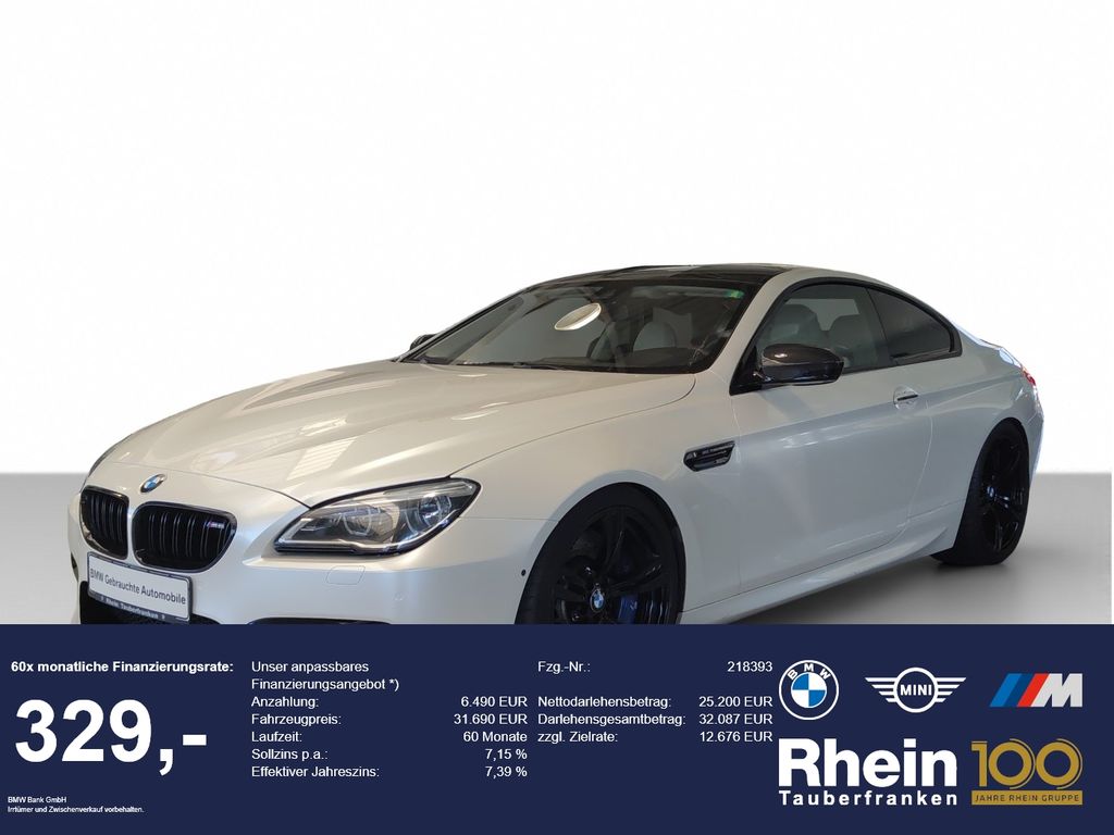 Bild des Angebotes BMW M6 LED+/HUD/Vmax/hk/360/DDC/ROLLO/AMBI/SpeedInfo