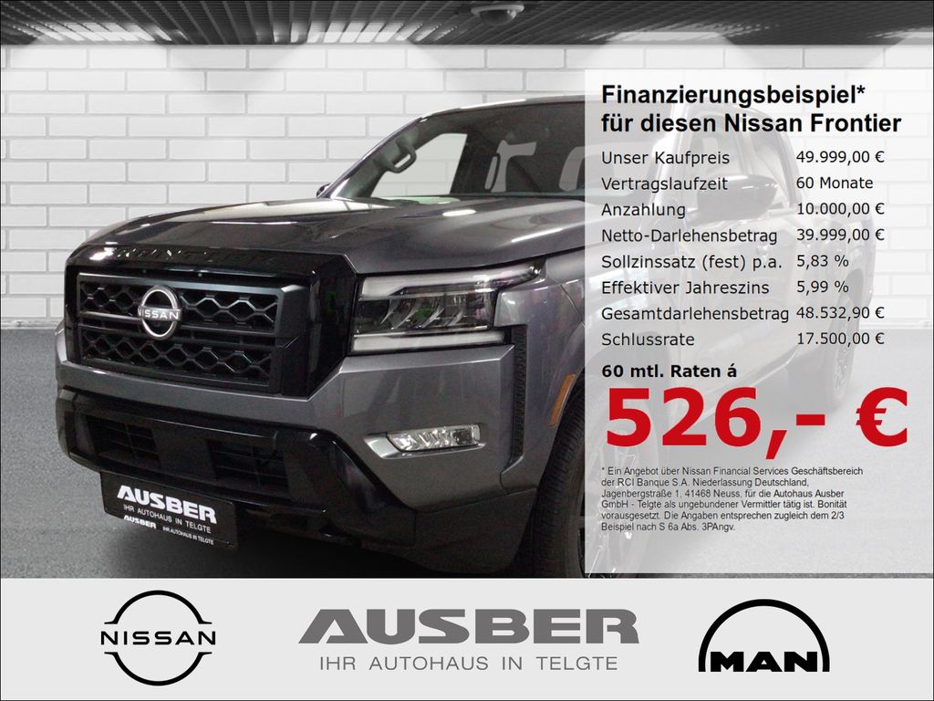 Bild des Angebotes Nissan Frontier SV 4x4 CrewCab LongBed AHK 2,84to MIDNI