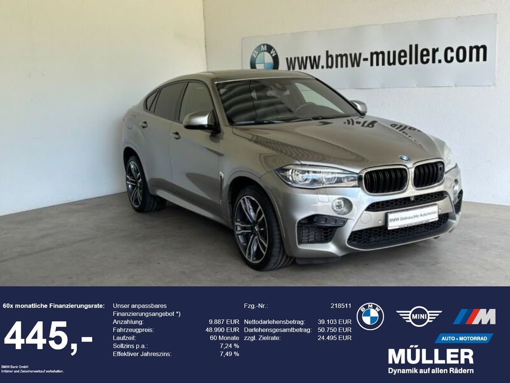Bild des Angebotes BMW X6 M AHK/NightV/LHZ/Rollo/360/4xSH/G-Dach/HUD