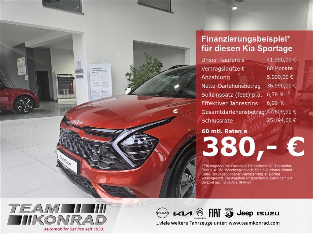 Bild des Angebotes Kia Sportage GT-Line Hybrid Panorama Klima Navi Temp