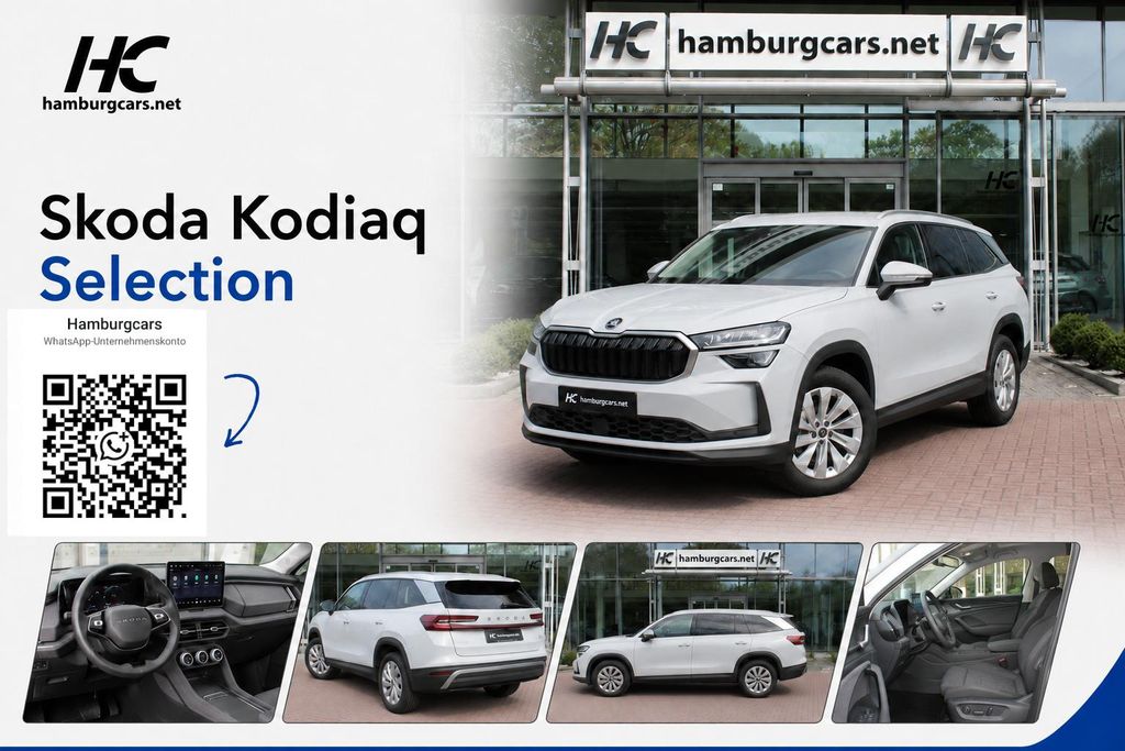Bild des Angebotes Skoda Kodiaq Selection 1.5 eTSI AHK 13"Navi 19"Alu ...