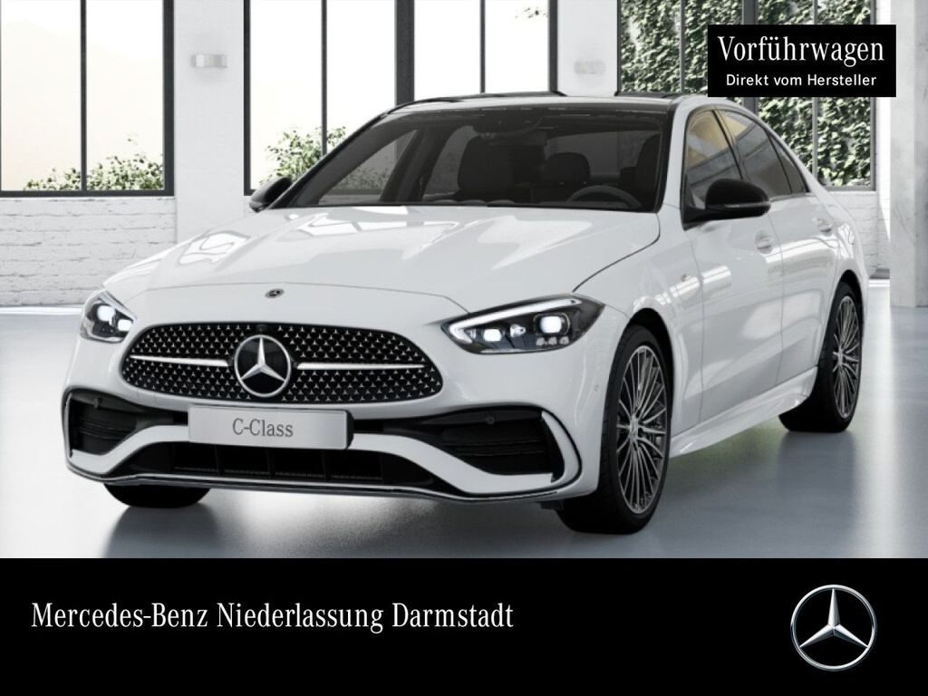 Mercedes-Benz C 300 de AMG+NIGHT+PANO+360+19"+TOTW+KEYLESS+9G