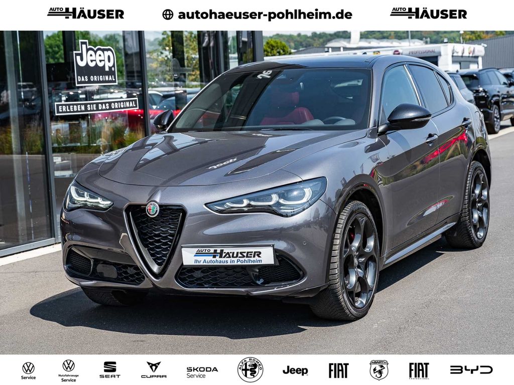 Bild des Angebotes Alfa Romeo Stelvio Veloce 2.0 Turbo AT8 Q4 ROTES LEDER PANO