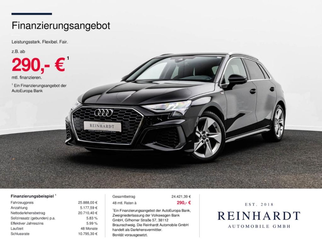 Bild des Angebotes Audi A3 SPORTBACK 35TDi 2x S LINE 17Z/LED/ACC/DSP/SHZ