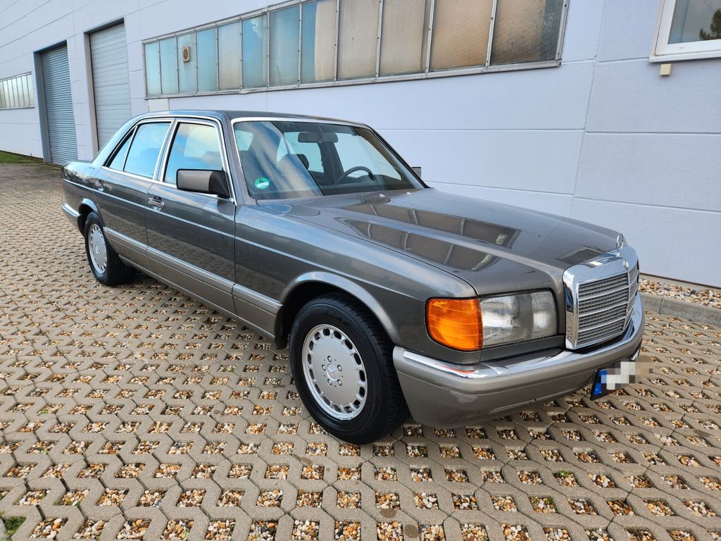 Bild des Angebotes Mercedes-Benz 500SE W126 LEDER/KLIMA/HiFi/SHZ/TÜV 01.2028