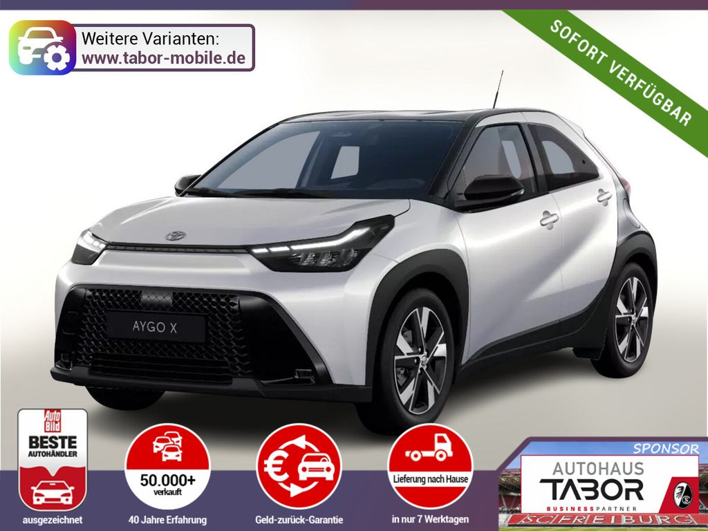 Bild des Angebotes Toyota Aygo X LED Privacy 17"LM ACC Kam Klimaaut. 9"Tou