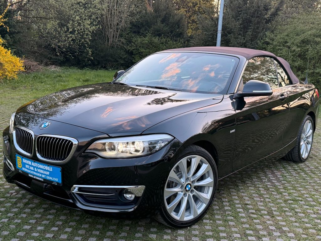 Bild des Angebotes BMW 230i Cabrio Luxury Line *Braunes-Leder *Kamera *