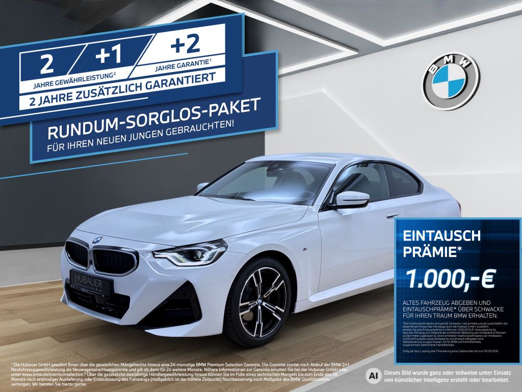 Bild des Angebotes BMW 220i Coupé [M Sport, LC Prof., HiFi, AHK, 360°]