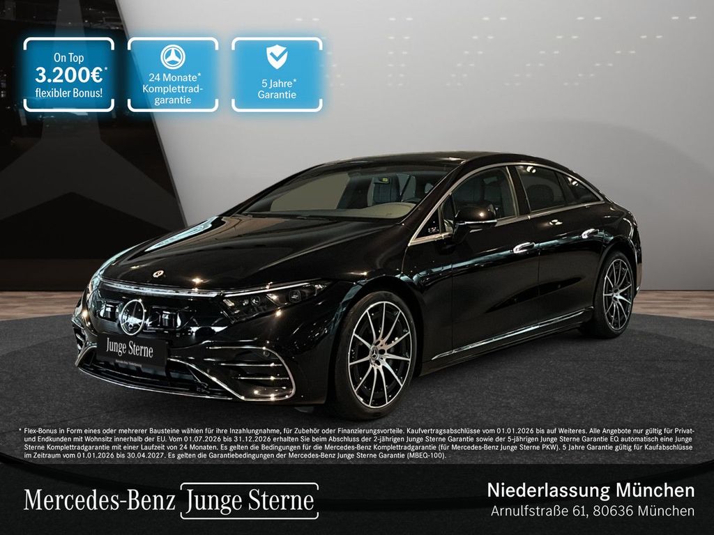 Mercedes-Benz EQS 580 4M AMG Pano/DRIVEPILOT/TV/Hyperscree/21"