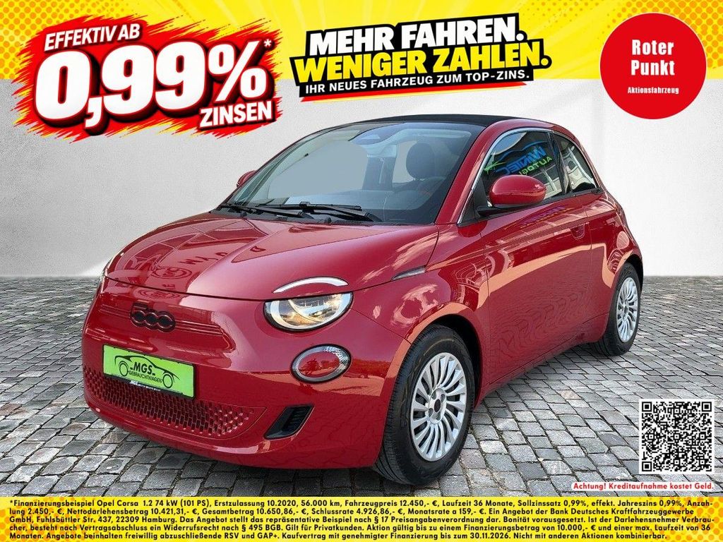 Bild des Angebotes Fiat 500 e Cabrio Red