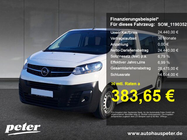 Bild des Angebotes Opel Vivaro 2.0 D L 9-Sitzer Klima Navi Pro AHK 144PS