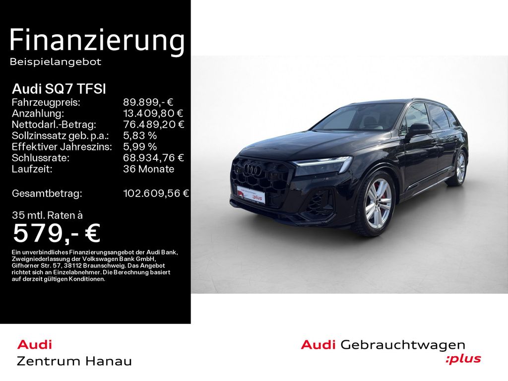 Audi SQ7 TFSI*MATRIX*HUD*AHK*PANO*7-SITZER*OPTIK-PAKE