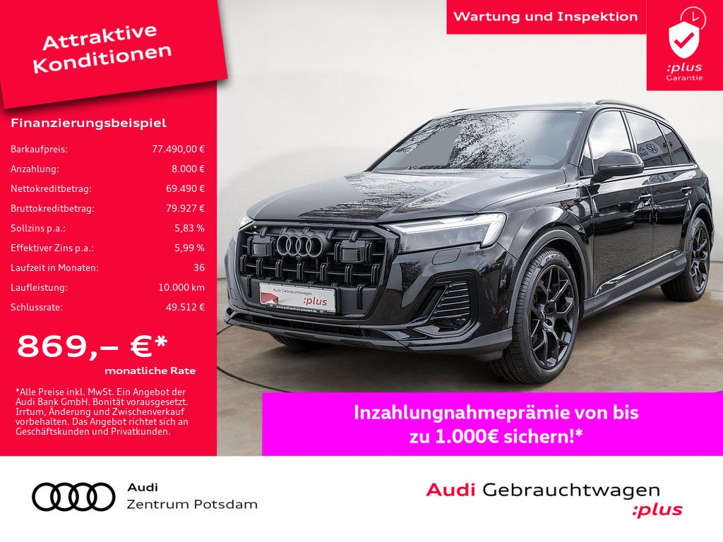 Bild des Angebotes Audi Q7 45 TDI quattro MATRIX NAVI AHK STANDHZ PANO