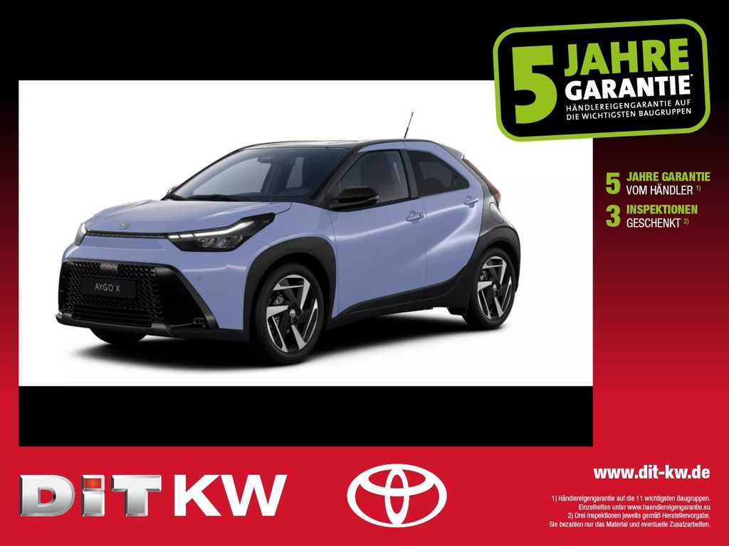Bild des Angebotes Toyota Aygo 1.5 Lounge ACC LED Navi SHZ 2xKlima Kam.