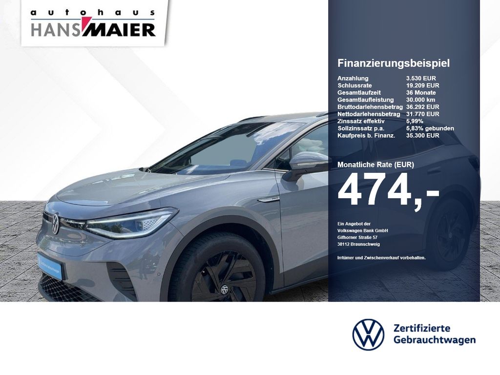 Bild des Angebotes Volkswagen ID.4 Pro Navi Wäpu 8fach ACC IQLight RearView