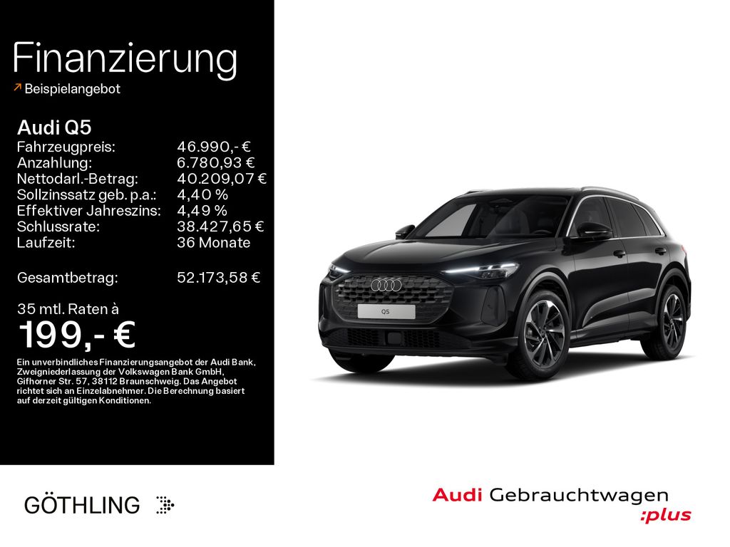 Bild des Angebotes Audi Q5 40 TDI qu S tro*Pano*ACC*AHK*Kamera*Navi*LED
