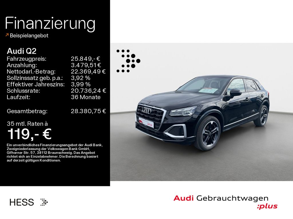 Bild des Angebotes Audi Q2 30 TFSI advanced*NAVI-PLUS*MATRIX*KAMERA*AHK*