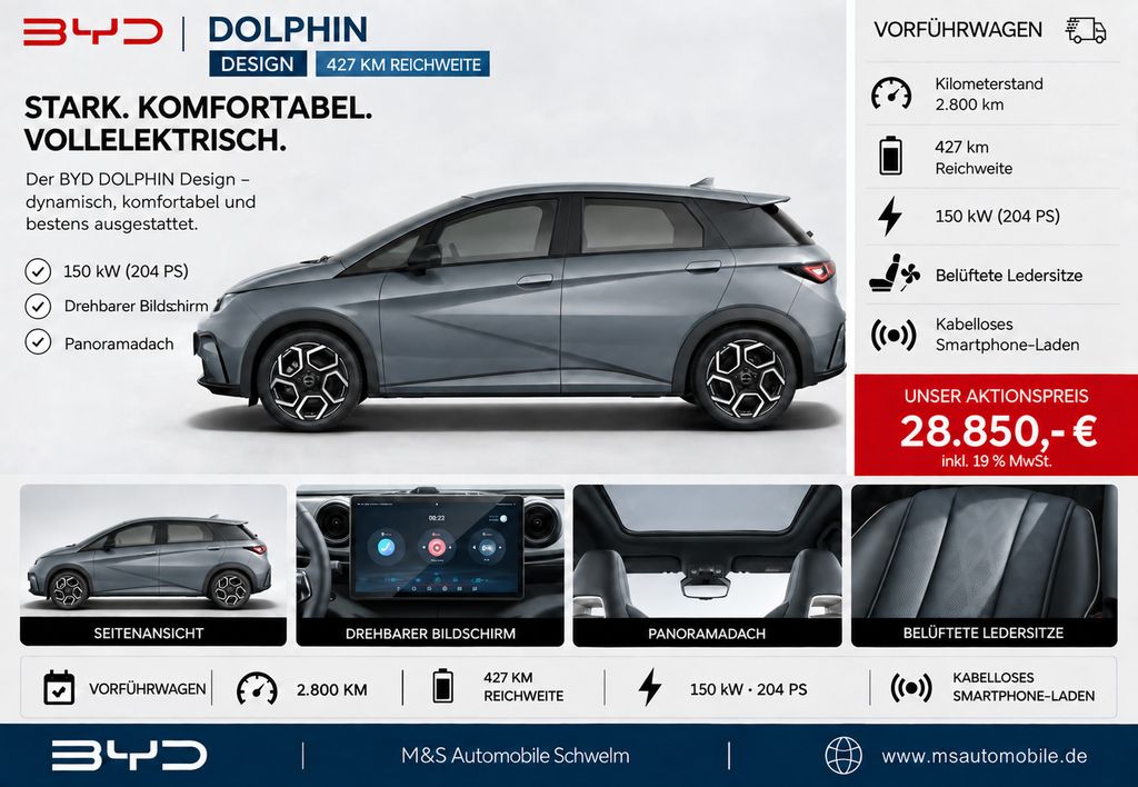 Bild des Angebotes BYD DOLPHIN Dolphin Design °Vorführwagen°