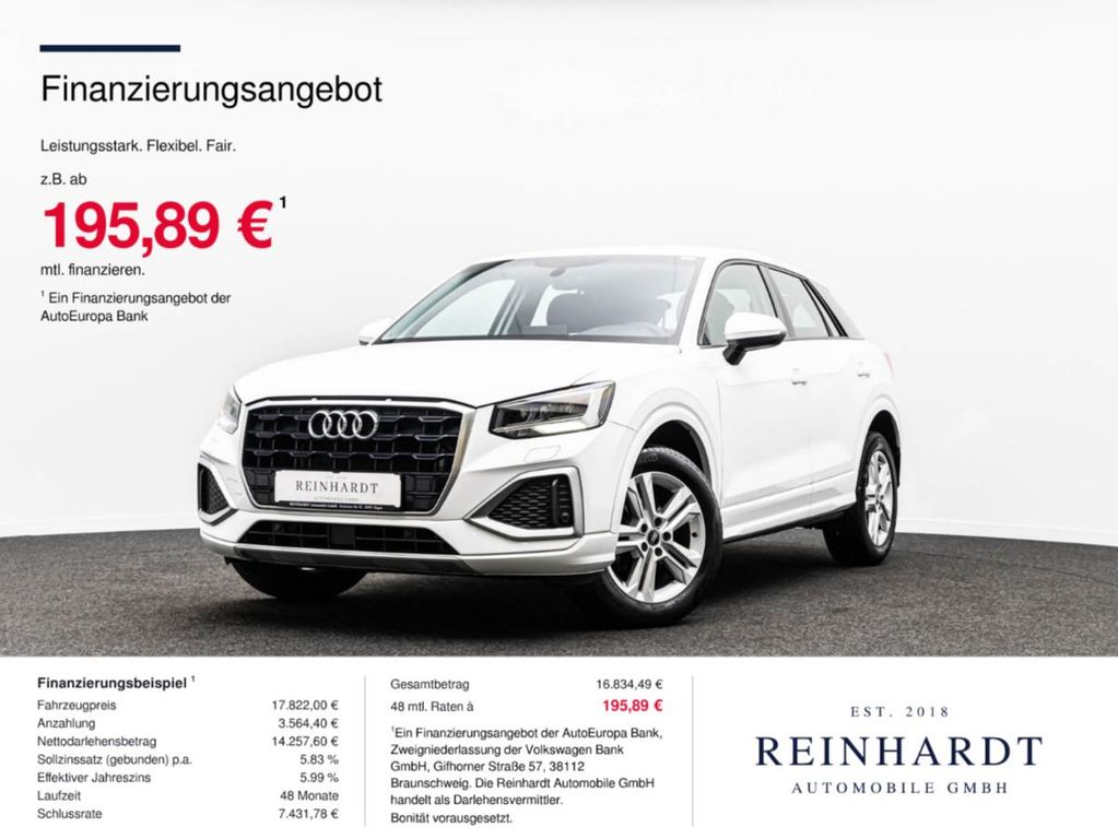 Bild des Angebotes Audi Q2 30TFSi ADVANCED LED/TEMPOMAT/KAM./CARPL./DAB