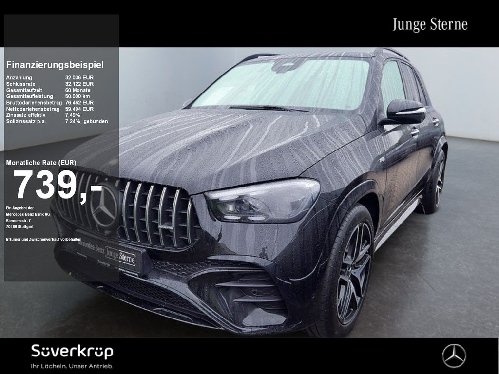 Bild des Angebotes Mercedes-Benz GLE 53 AMG 4M+ , BURM NIGHT PREMIUM WIDE MEMO