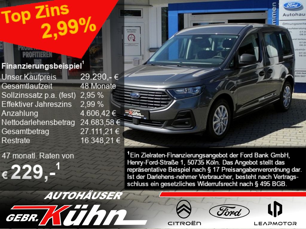 Bild des Angebotes Ford Tourneo Connect 1.5 TREND - Sitzh., Kamera, Netz