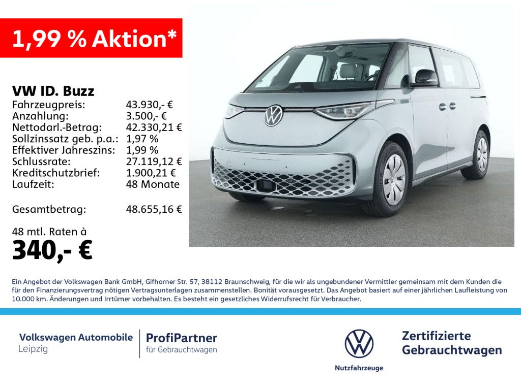 Bild des Angebotes Volkswagen ID.Buzz Pure KR *AHK*ACC*APP*IQ.LIGHT