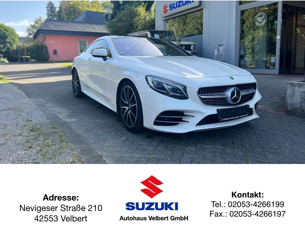 Bild des Angebotes Mercedes-Benz S 560 Coupé 4M / BURM / AMG-PLUS / 360° / TV