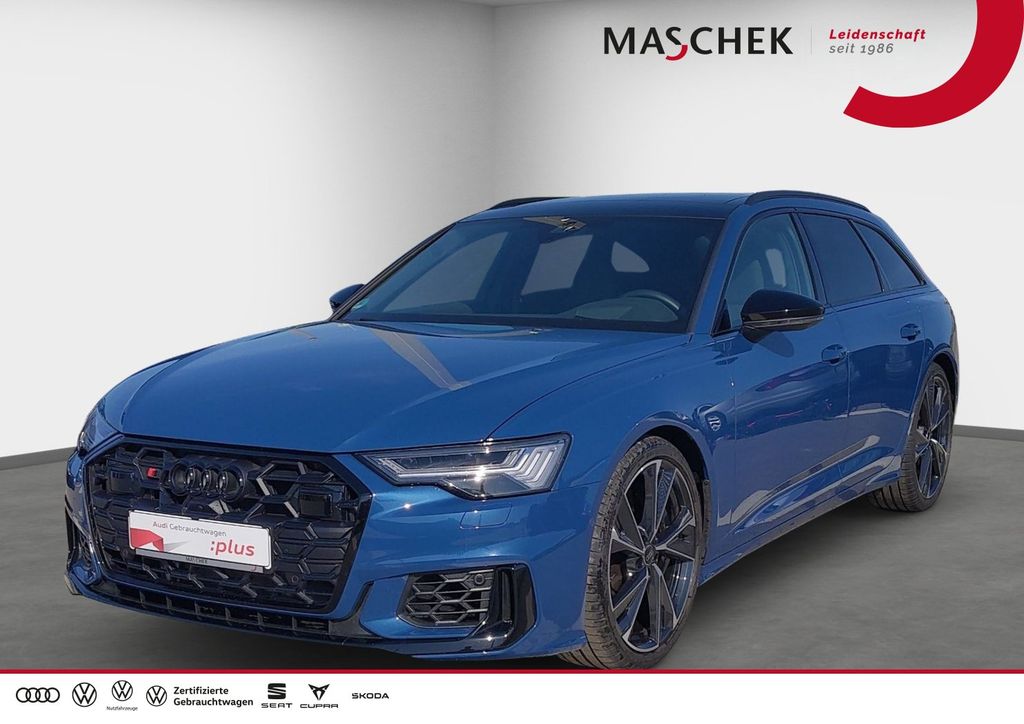 Bild des Angebotes Audi S6 Avant 116NP Black Pano HUD Allradlenk AHK B&O
