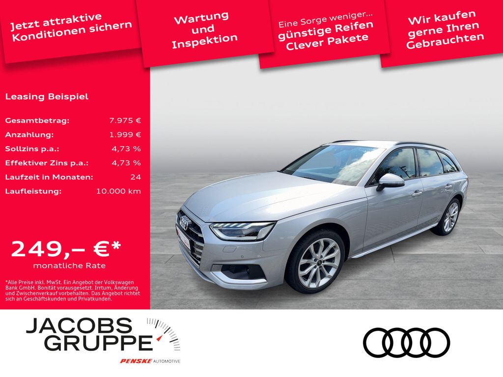 Bild des Angebotes Audi A4 Avant 35TDI advanced Leder/ACC/LED/Kam/Navi+/