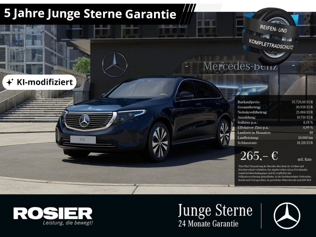 Bild des Angebotes Mercedes-Benz EQC 400 4M ElectricArt Int. AHK ACC SHD MULTIB.